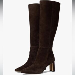 NEW!!SAM EDELMAN WOMENS ISSABEL KNEE HIGH BOOT Sz 7.5 ***Wide Calf***